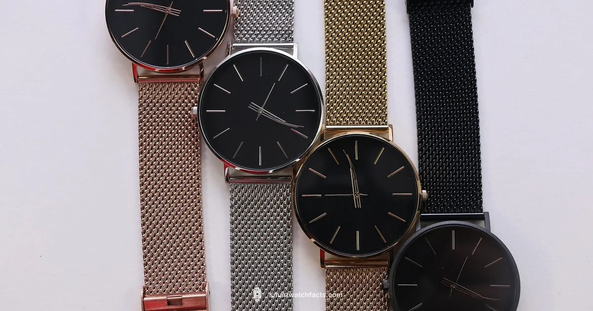 Designer Smart Watches - Smartwatch Facts