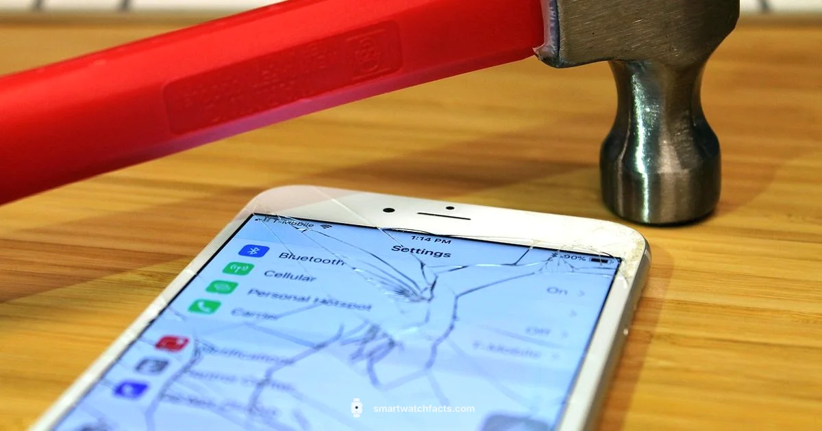 Broken Wallpaper Fix - Smartwatch Facts