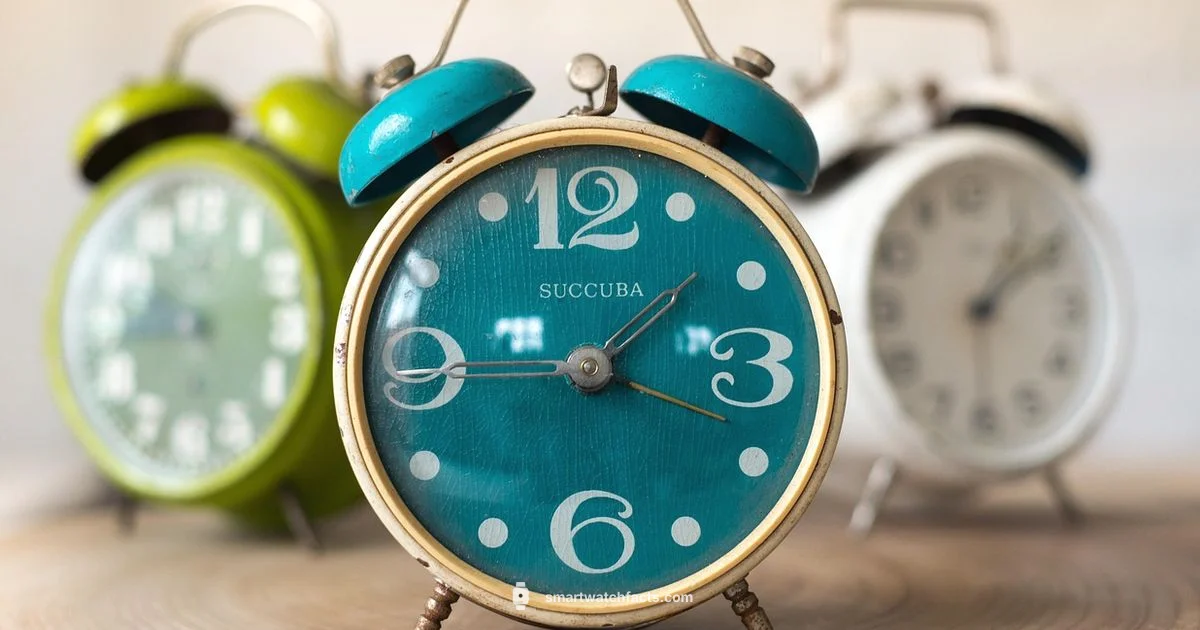 Vibrating Alarm Watch - Smartwatch Facts