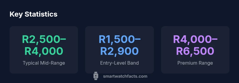 SA smartwatch price ranges infographic