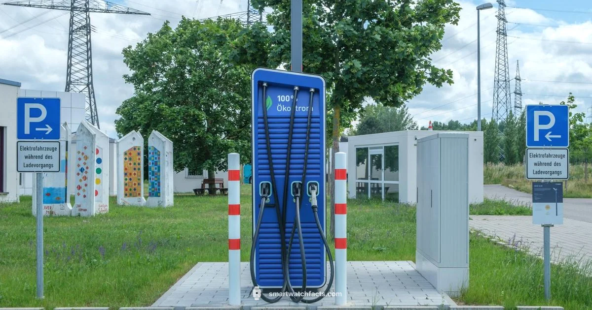 Charging Setup - Smartwatch Facts